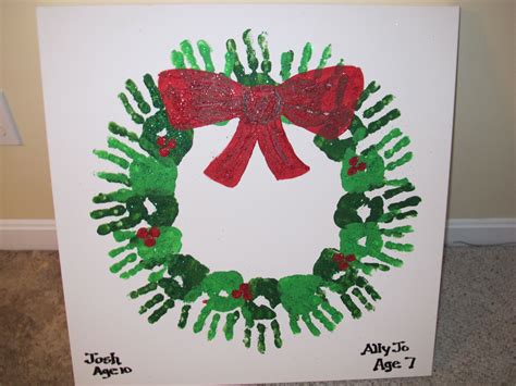 Create A Class Handprint Wreath Or Have Each Student Create His Own A