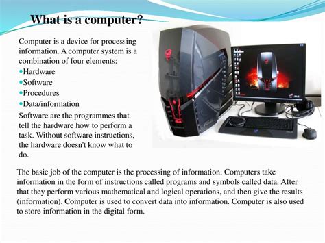 The Personal Computer And Its Devices Online Presentation