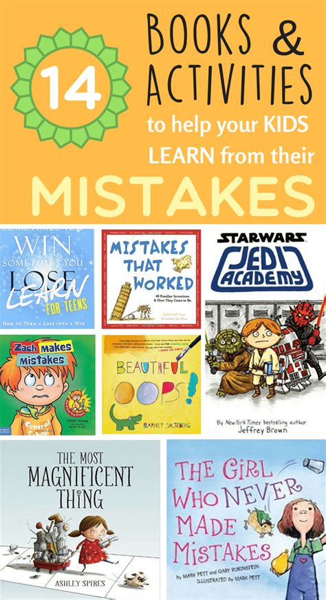 14 Books And Activities To Help Your Kids Learn From Mistakes Big