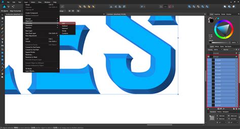 Create 3D Type with Affinity Designer | The Font Bundles Blog