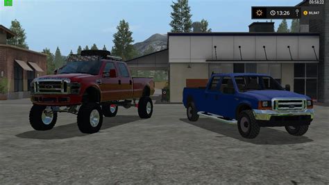 Farming Simulator 17 Mod Review 2 Ford Trucks Youtube