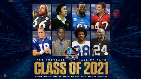 Class Of 2021 Pro Football Hall Of Fame Official Site In 2021