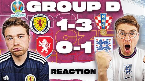 England Top Group As Scotland Crash Out Instant Match Reaction Youtube