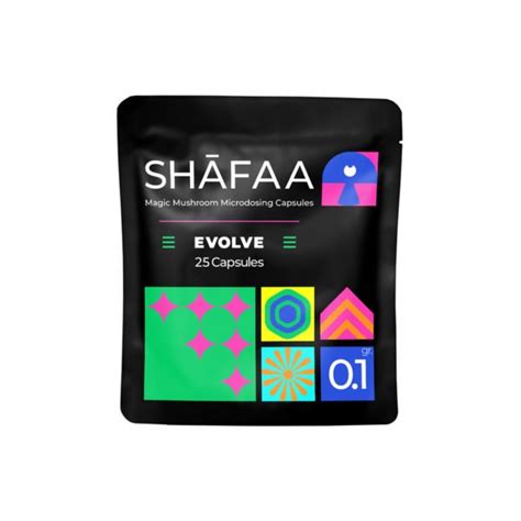 Buy Shafaa Evolve Magic Mushroom Microdosing Prime Capsules Online