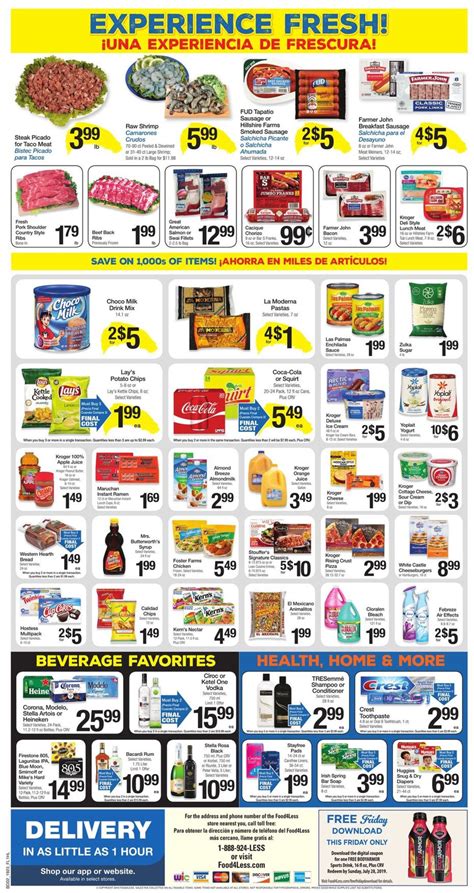 Never pay more than you need to. Food 4 Less Current weekly ad 07/10 - 07/16/2019 [2 ...