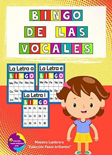 Bingo De Las Vocales Aprende Las Vocales Colección Pasos Brillantes