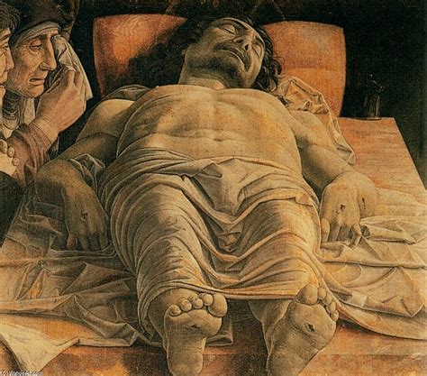 Picture Of Mantegna Lamentation Of Christ