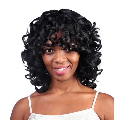 Short Curly Wigs For Black Women