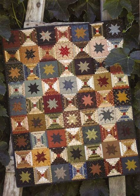 Primitive Folk Art Quilt Pattern Our Very Best To You Wall Quilt