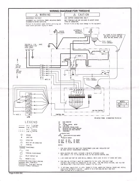 58 for power wiring example. Weathertron Thermostat Wiring Diagram For Your Needs