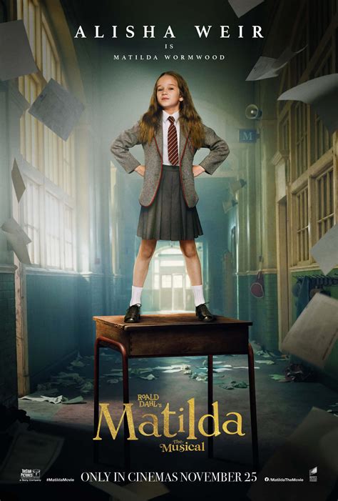 Matilda The Musical Character Posters And Images Caution Spoilers