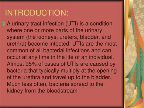 Ppt Urinary Tract Infections Among The Patients Of Southren Punjab