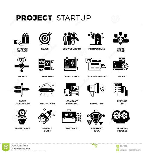 Vc Venture Capital Concept With Keywords Letters And Icons Flat