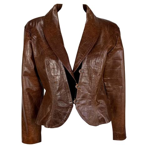 1970s Emanuel Ungaro Beaver Fur Coat With Leather At 1stdibs