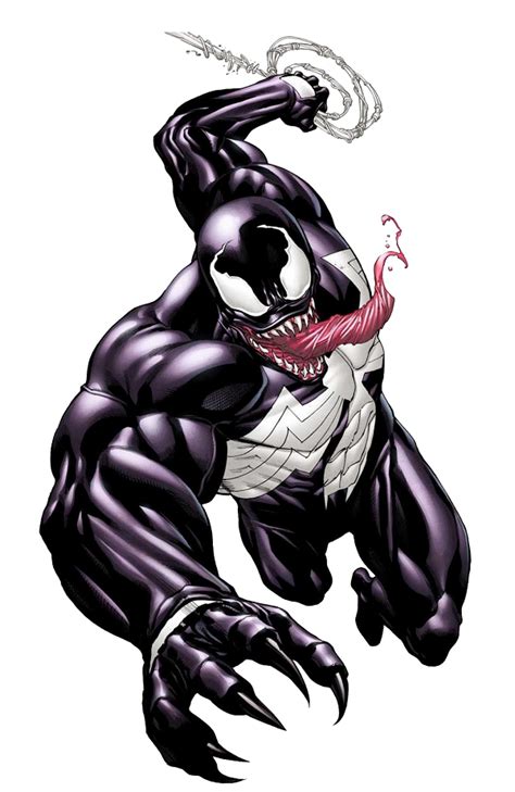 Venom Fighting Posture Full Body Drawing Ideas Venom Comics Venom