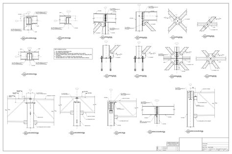17 Fabrication Structural Steel Shop Drawings Sample Png Sample