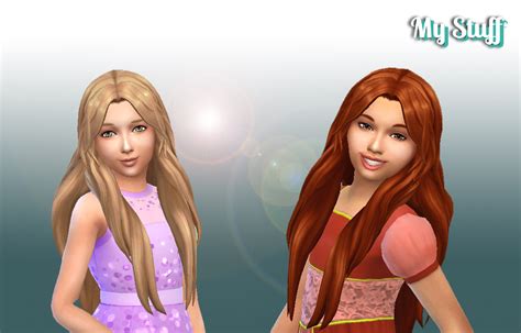 Sims 4 Hairs Mystufforigin Enchanted Hairstyle For Girls