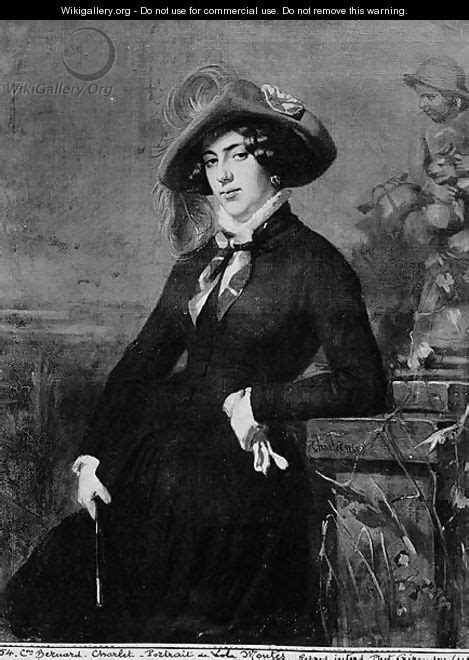 Portrait Of Lola Montez 1821 61 1844 Nicolas Toussaint Charlet