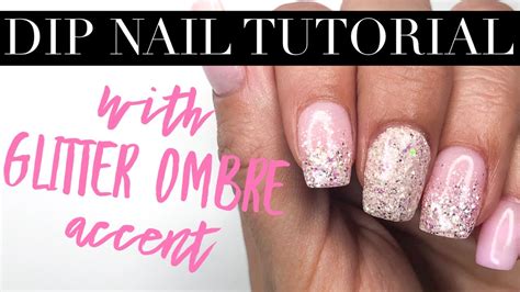 Glitter Ombre Dip Powder Nails Ombre French Manicure Is Really