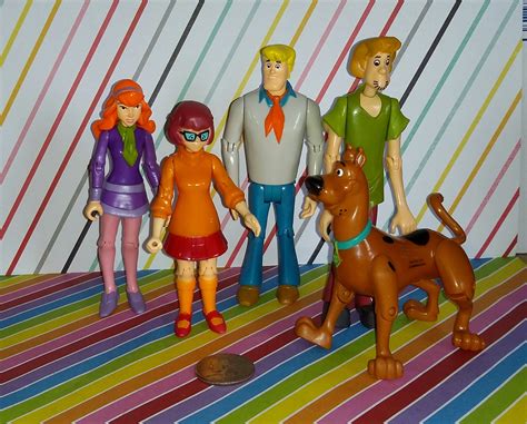 Toys And Games Daphne Full Mini Scooby Doo Gang Figure Set Fred Scooby Shaggy Velma Dolls And Action