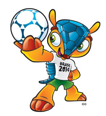 Baú da Web: Desenho e imagens do Fuleco mascote da copa 2014