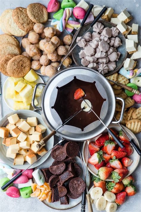 Chocolate Fondue Culinary Hill