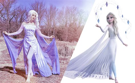 Many young girls consider anna and elsa two of their best friends. Make Your Own: Elsa's White Forest Dress from Frozen II ...