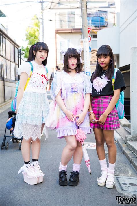 Harajuku Girls In Kawaii Fashion By Peco Club Bubbles Nile Perch