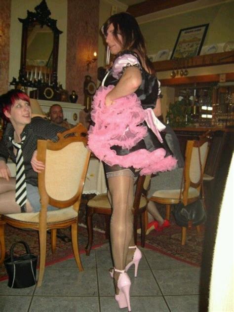 Wife Husband Required To Showing Off New Sissy Maids Uniform Transgender Exposed Sissy