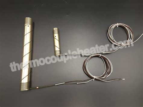 Pressed In Brass Coil Heater With Thermocouple J Type For Hot Runner System