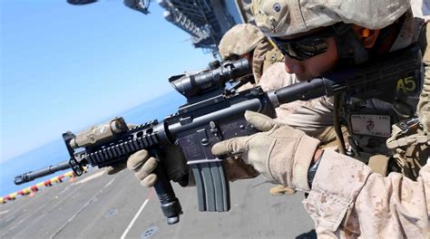 Every Marine Is A Carbineman Usmc May Switch To M4
