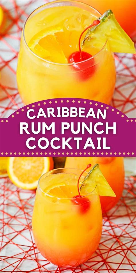 Caribbean Rum Punch Recipe Trasiente