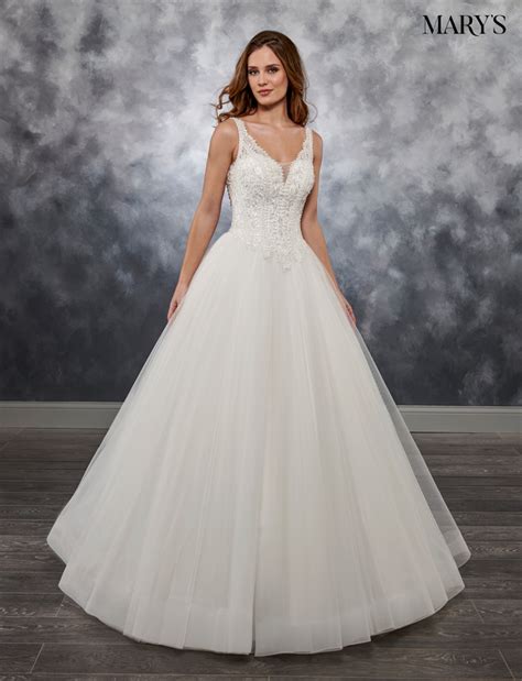 Bridal Ball Gowns Style Mb6039 In Ivory Or White Color