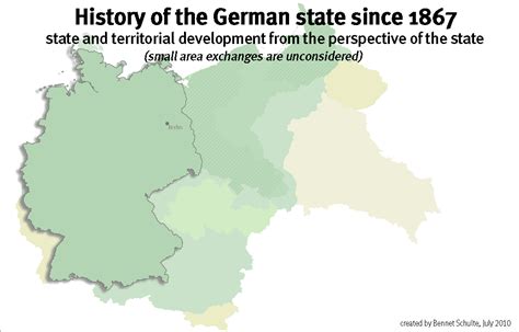 The Territorial Evolution Of Germany From 1867 To The Present Vivid Maps