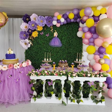 Rapunzel Decoraciones Rapunzel Birthday Party Tangled Birthday Party Princess Birthday Party