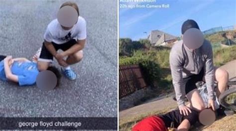 The challenge mocks the death of george floyd, a. 'George Floyd Challenge' on social media called 'hateful ...