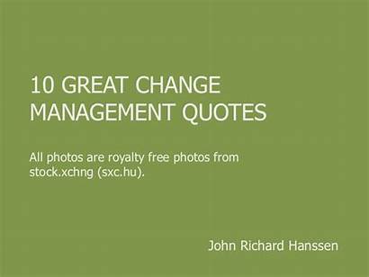 Change Quotes Management Slideshare
