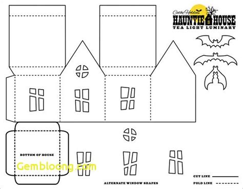 Paper House Template Luxury Paper House Template 19 Free Pdf