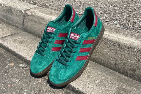 The Adidas Handball Spezial Trainer Gets The Collegiate Green Treatment80s Casual Classics