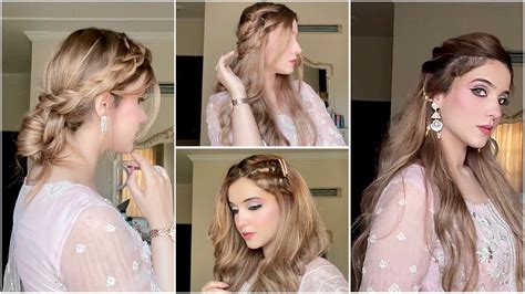 Eid 2022 Hairstyles Quick And Easy Hairstyles Bun Hair Style Open