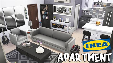 Ikea Apartment 💕 The Sims 4 Apartment Renovation Speed Build Youtube