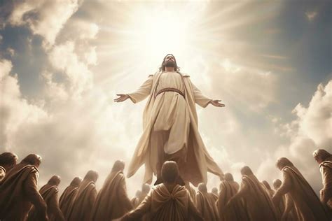 Ascension Day Of Jesus Christ Or Resurrection Day Of Son Of God Good