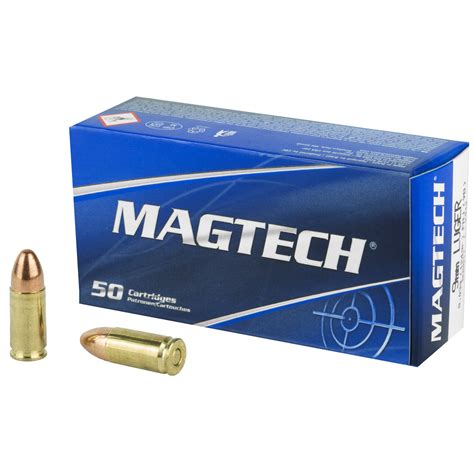 Magtech 9mm 124 Gr Full Metal Jacket 9a 1000 Rounds Bereli Inc