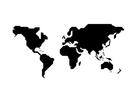 World Map Icon Vector Png Vector In Svg Pdf Ai Cdr Format