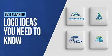10 Amazing Cleaning Logo Ideas To Inspire Your Own Design