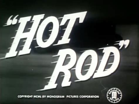 old hot rod movies