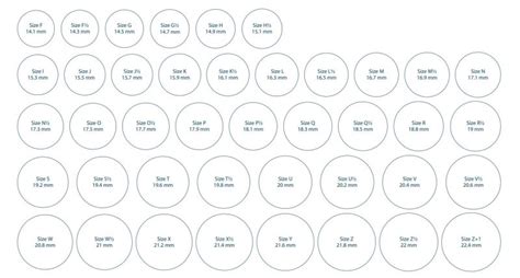 How To Find Your Ring Size At Home Using This Handy Chart Ring Size