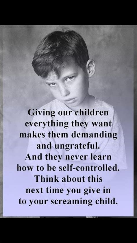Kids And Self Control Quote Screaming Child Parenting