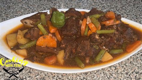 The Best Brown Stew Pork Jamaican Style How To Make Brown Stew