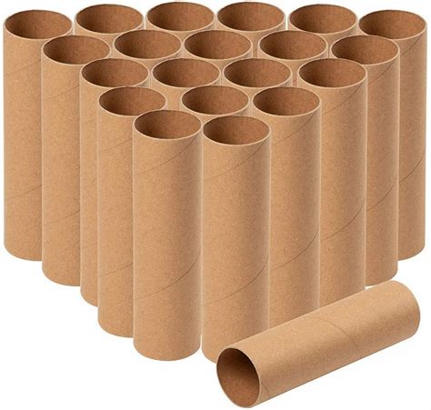 Brown 28 Inch Kraft Paper Tubes For Packaging Thickness 1 20 Mm At